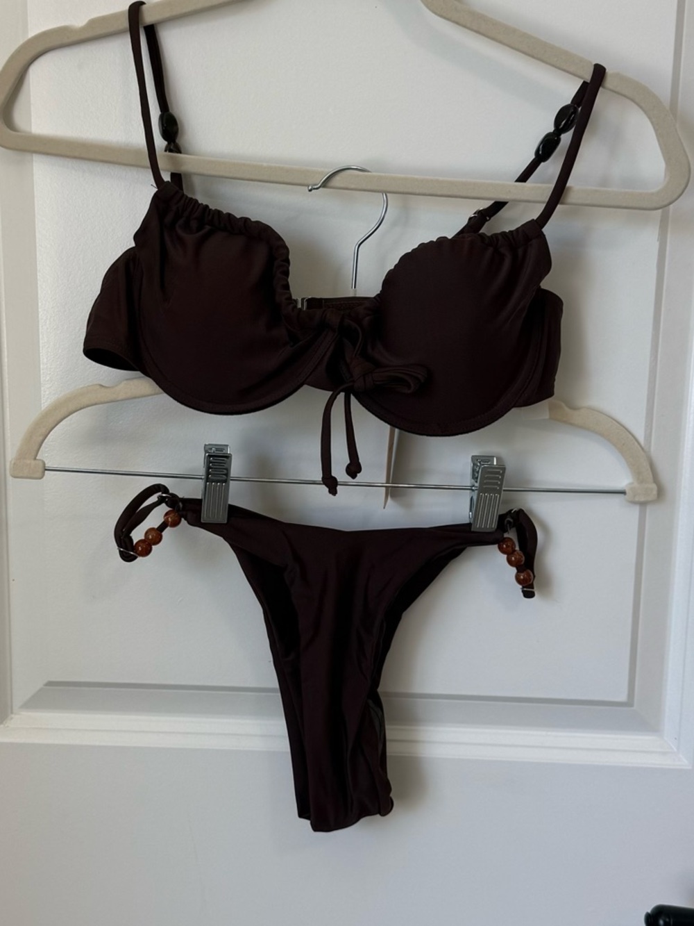 Heath Street NWT Brown Bikini Set. Retails $150. Size Small